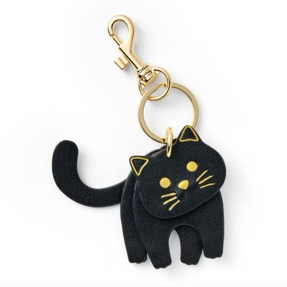 Black Cat Keychain Purse Charm The Cuddle Collab NWT